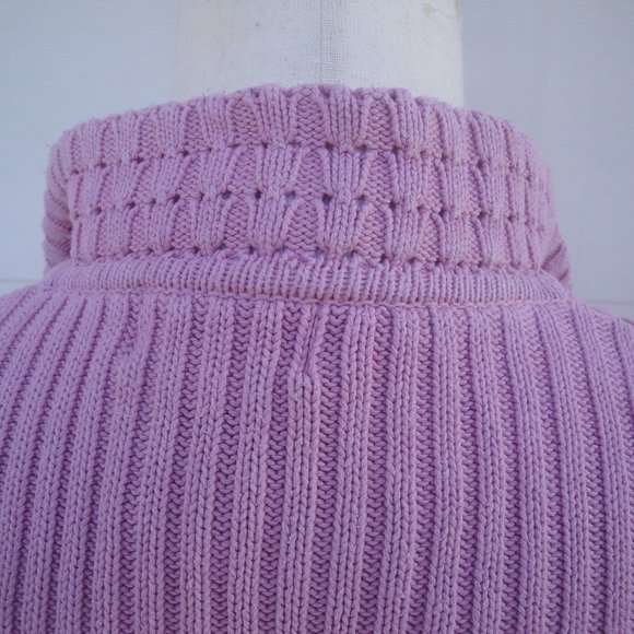 Van Heusen Quarter Zip Knit Sweater Women's Size XL - Picture 7 of 10